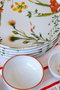 Hermia Juego de Desayuno de Porcelana de 14 Piezas Multicolor